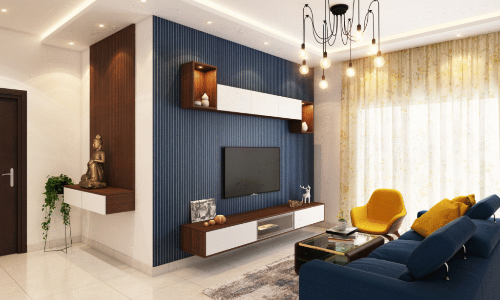 Living Room Interior Design in Bangalore