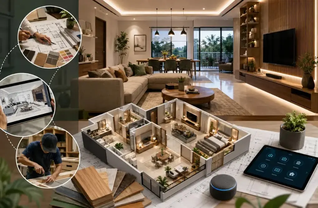 home interior design process