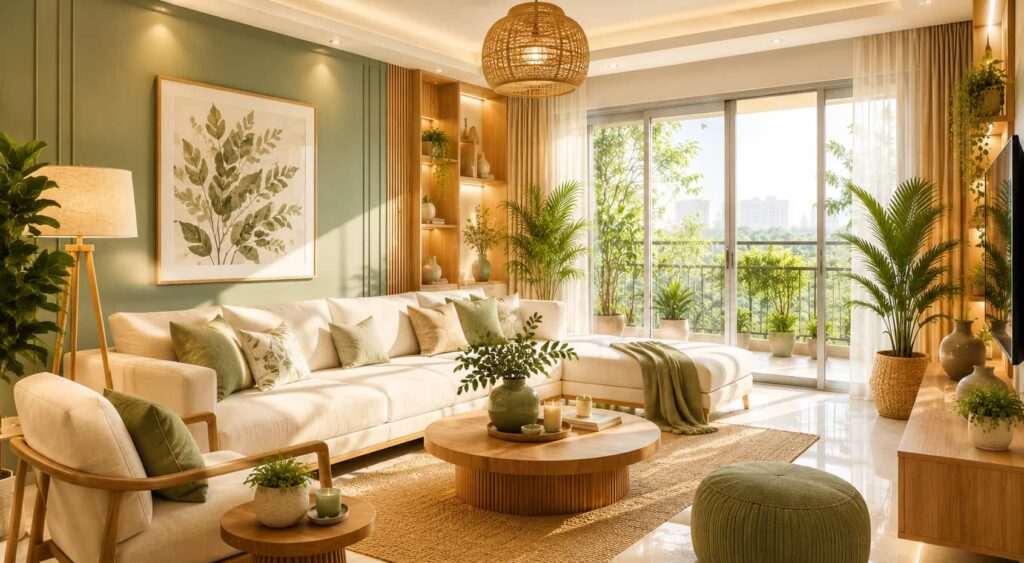 Sage Green + Warm White