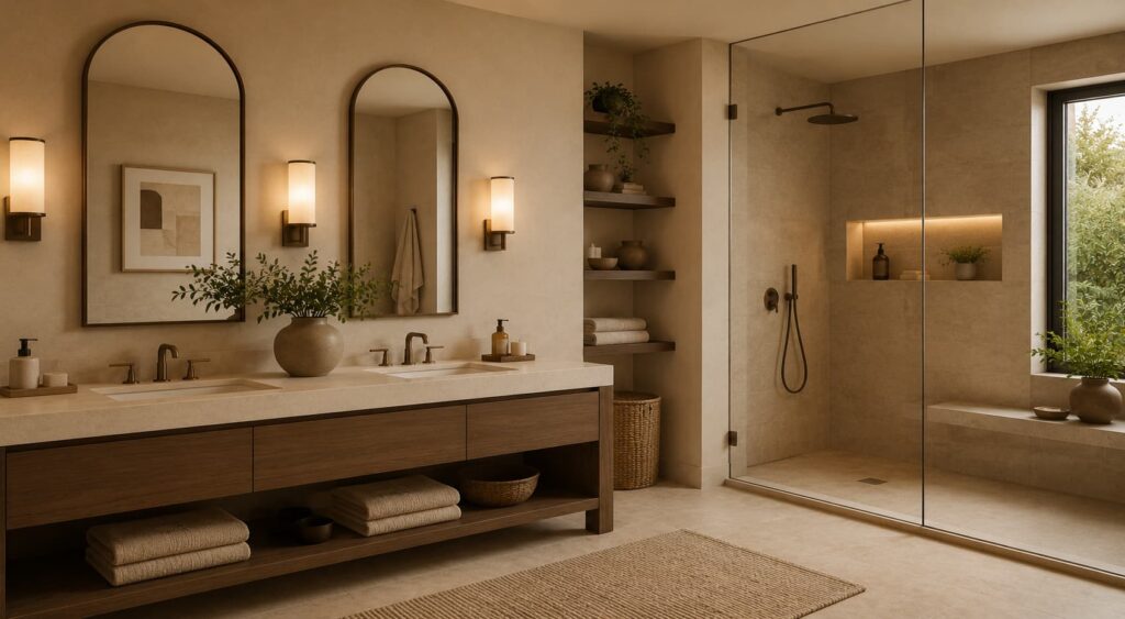 Sand Beige and Earth Brown