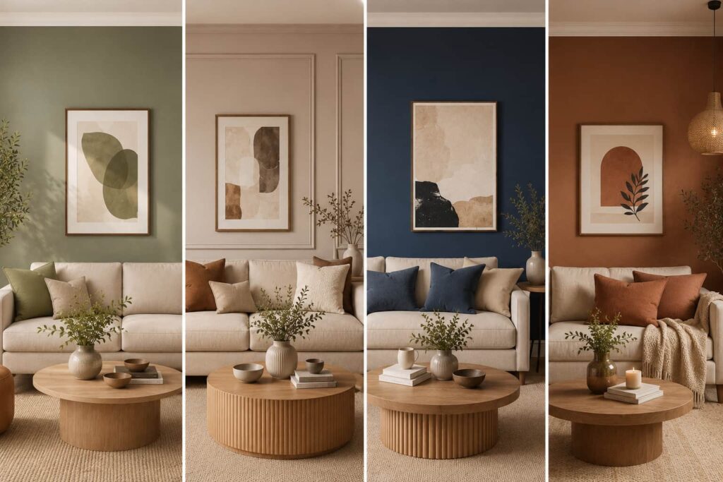 Wall Colour Combination Ideas