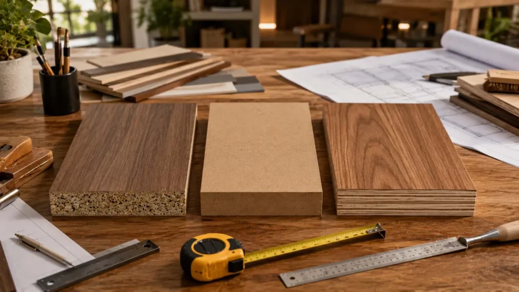 HDHMR vs MDF vs Plywood Comparison