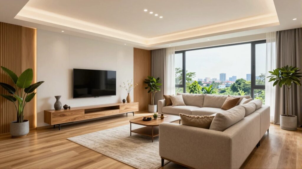 living room design for bangalore homes