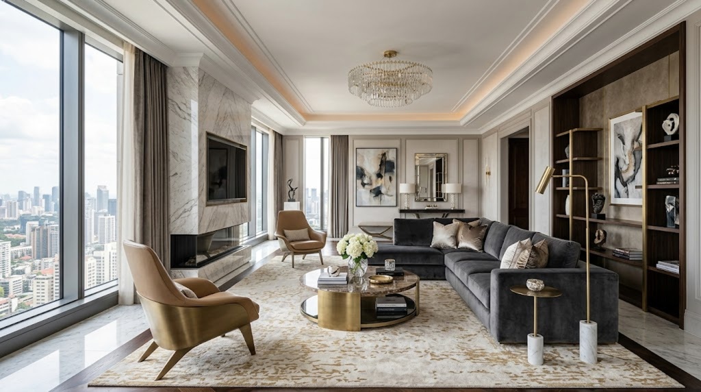 luxury living room design