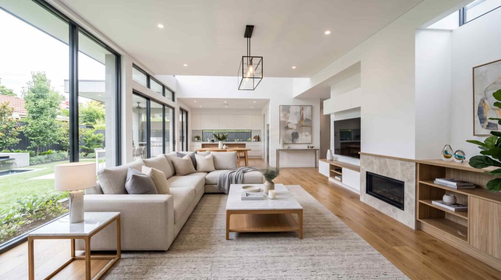 modern living room interior