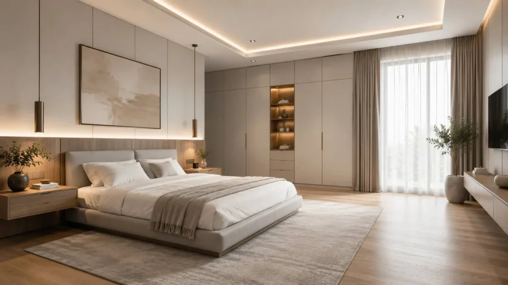 modern minimalist bedroom design