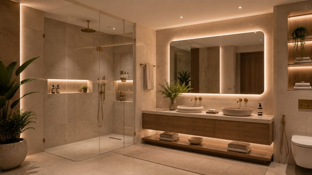 spa inspired bathrooms