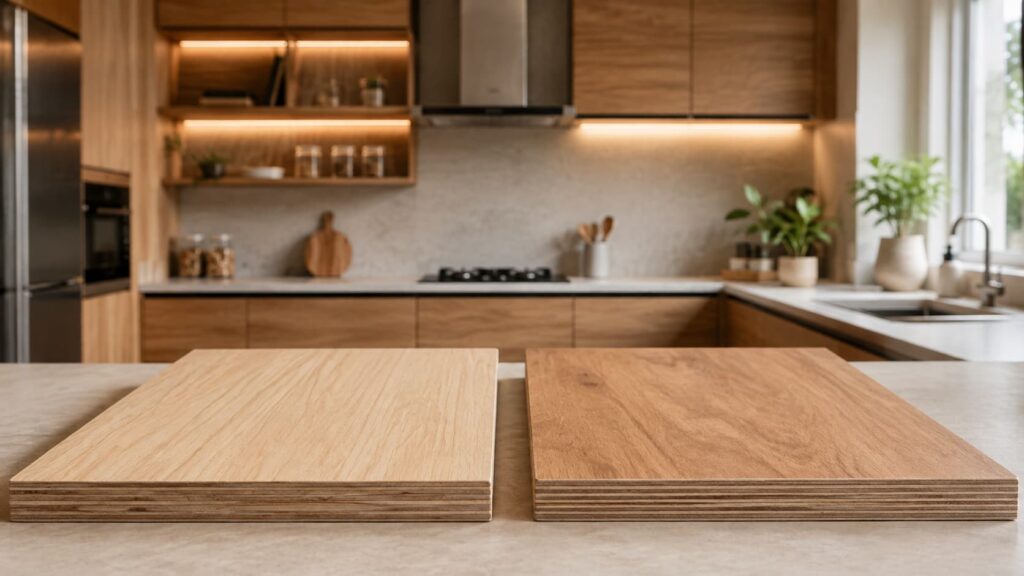 BWR vs BWP plywood comparison for modern home interiors